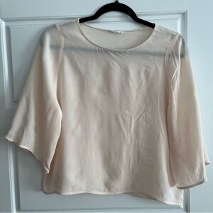Elegant Light Pink Naïf Blouse